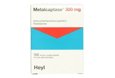 METALCAPTASE 300 MG 100 TABLET